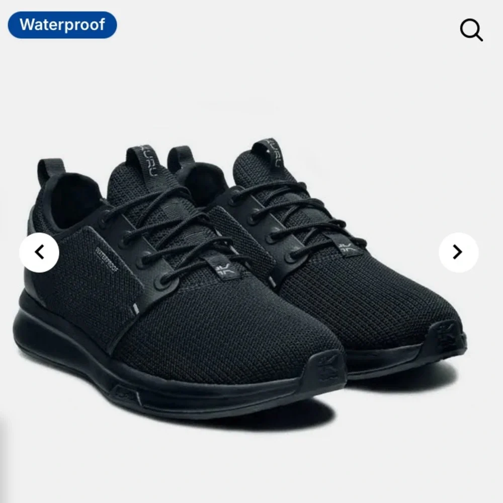 KURU ATOM‎ Waterproof Women's Black Sneakers size 9M